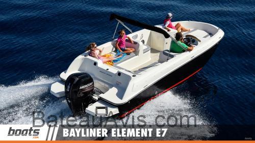 Bayliner Element E7 fiche technique et avis